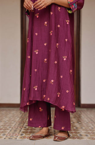 Amethyst bloom tunic and pants