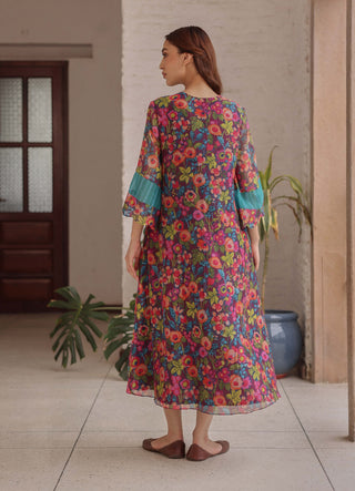 Amethyst bloom dress