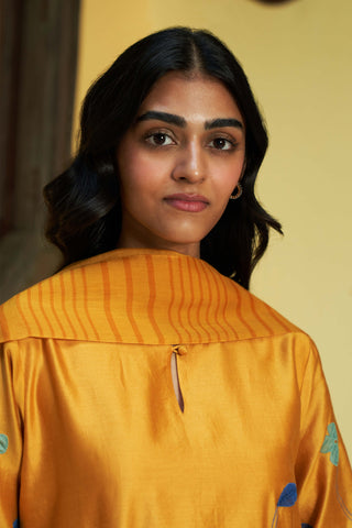 Amber applique kurta set
