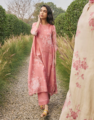 Tulip printed tunic and pants
