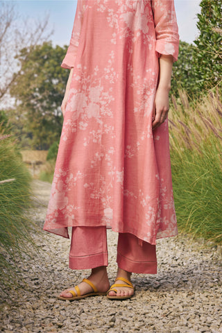 Tulip printed tunic and pants