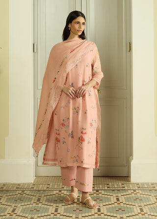 Blossom floral kurta set