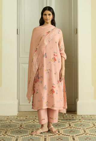 Blossom floral kurta set