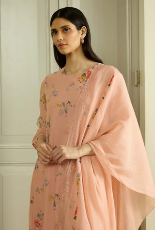 Blossom floral kurta set
