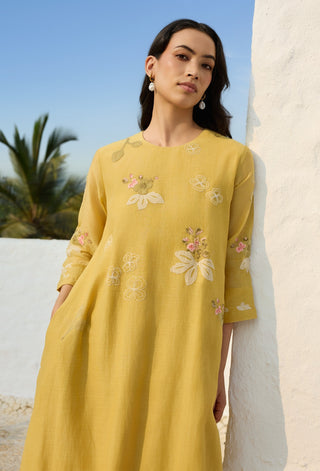 Rue embroidered tunic and pant