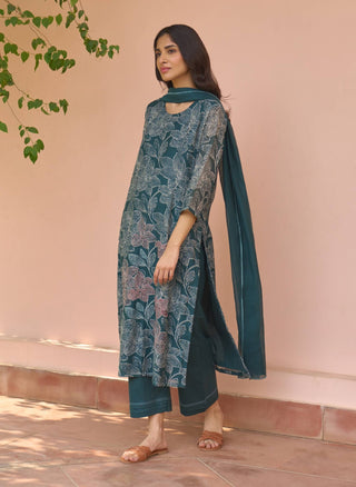 Jade bloom kurta set
