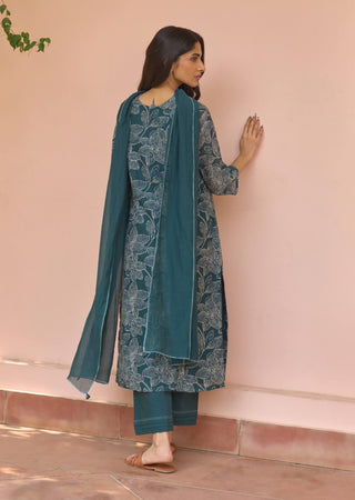 Jade bloom kurta set