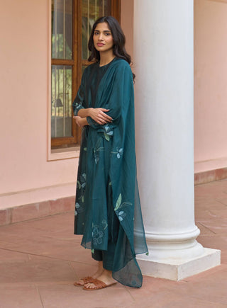 Jade applique kurta set