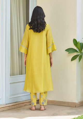 Daffodil yellow tunic and pants
