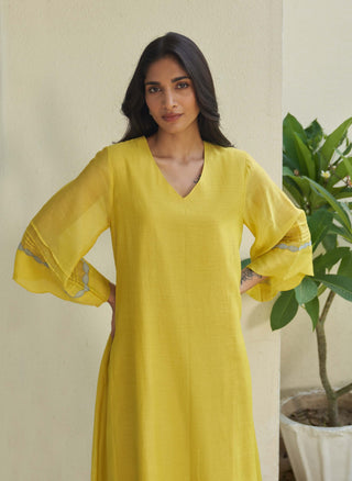 Daffodil yellow tunic and pants