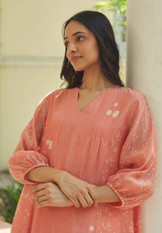 Hibiscus pintuck tunic and pants
