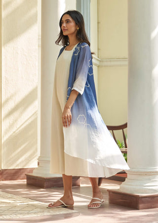 Ocean blue jacket dress