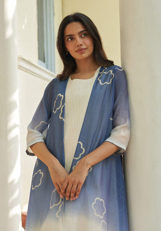Ocean blue jacket dress