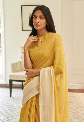 Rue ombre sari and blouse
