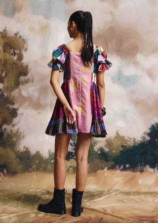 Bud cotton-linen mini dress