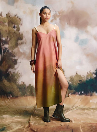 Terra georgette mini dress