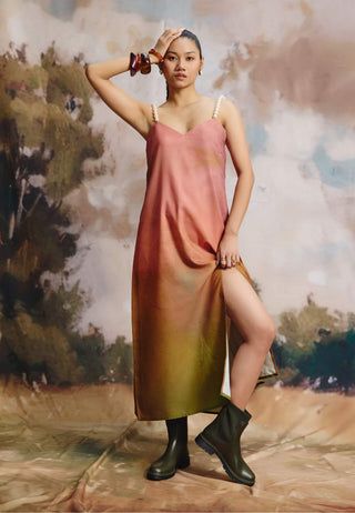 Terra georgette mini dress