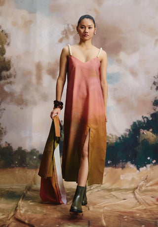 Terra georgette mini dress