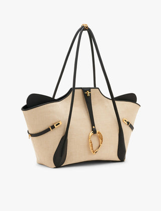 Canvas jute boss tote