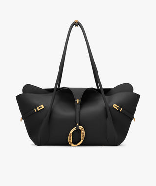 Raven black boss tote