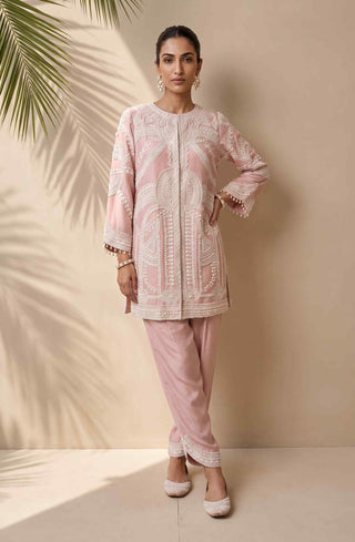 Fleur pink kurta and pant