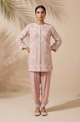 Fleur pink kurta and pant
