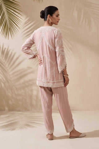 Fleur pink kurta and pant