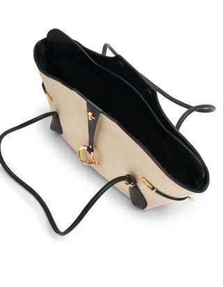 Jute boss midi tote