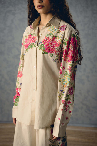 Ivory airi shirt with pants
