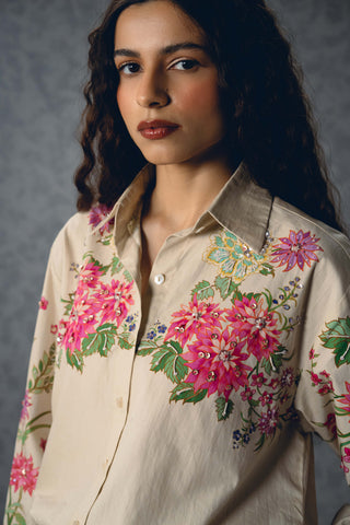 Ivory airi shirt with pants