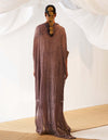 Sansa purple tissue kaftan