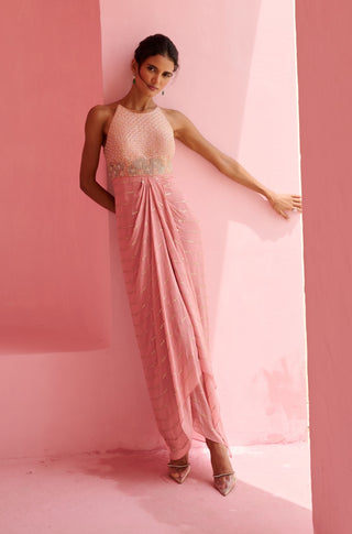 Pink sara dress
