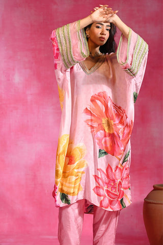 Sugar pink kurta and pants