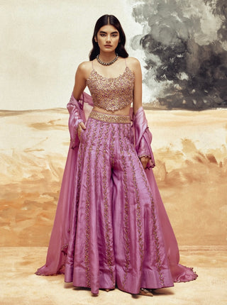 Lilac rani sa sharara set