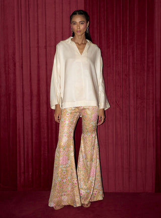 Ivory sway shirt and pants