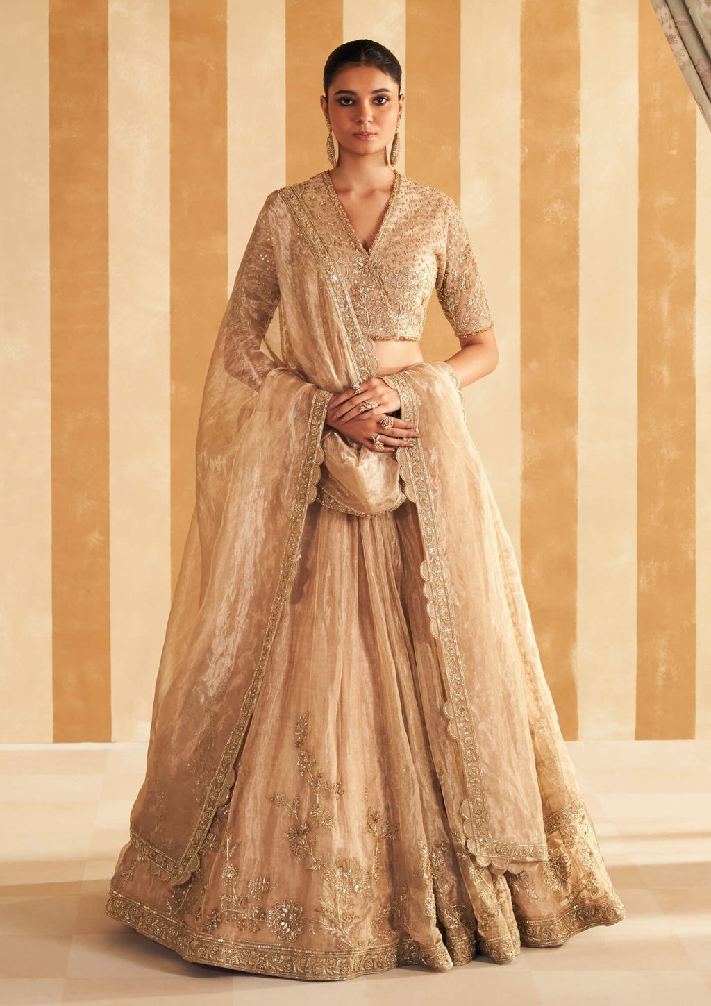 zahreen ethnic cosmos lehenga set