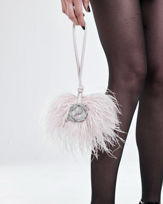 Pearl Pink Scarlet Minivet Bag by Outhouse available on Indiaspopup.com