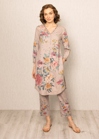 Mallow beige tunic and pants