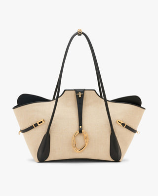 Canvas jute boss tote