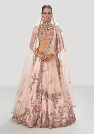 Dolly J-Pale Pink Bridal Lehenga Set-INDIASPOPUP.COM