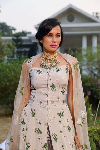 Mahima Mahajan-Jade Printed Long & Short Kurti Set-INDIASPOPUP.COM