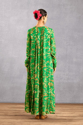 Torani-Green Amrut Maxi Dress-INDIASPOPUP.COM