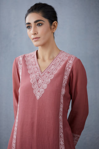 Torani-Tulip Gulaab Pravya Farshi Kurta Set-INDIASPOPUP.COM