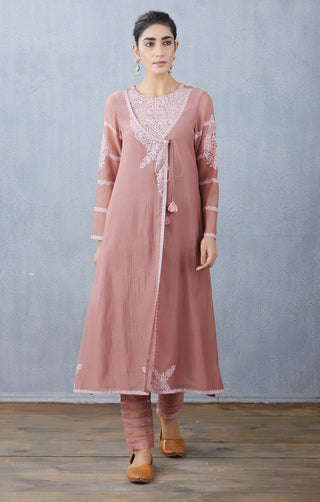 Torani-Carnation Gulbahar Kiyah Kurta Set-INDIASPOPUP.COM