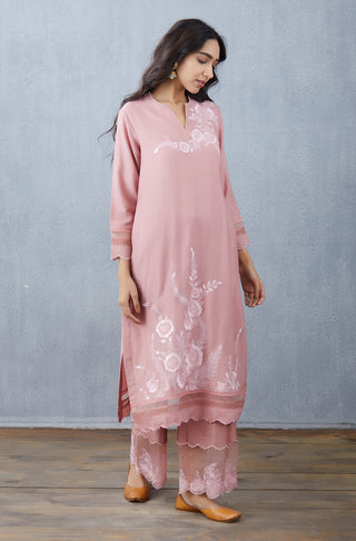 Torani-Carnation Gulbahar Naavya Kurta Set-INDIASPOPUP.COM