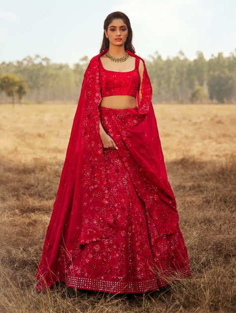 Mishru - Shop Indian Bridal Lehengas Online at Indiaspopup.com