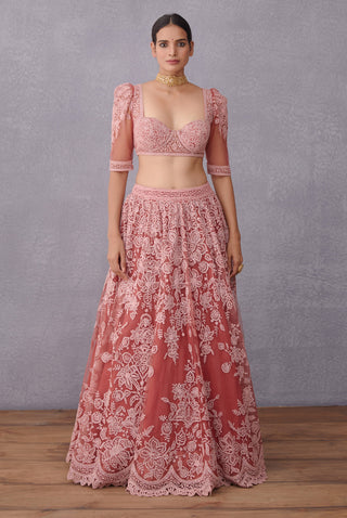 Torani-Grape Pink Gulbaag Hansini Lehenga Set-INDIASPOPUP.COM