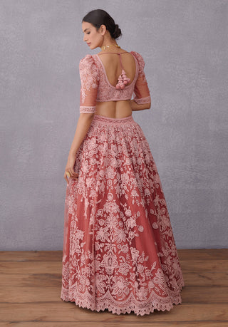 Torani-Grape Pink Gulbaag Hansini Lehenga Set-INDIASPOPUP.COM