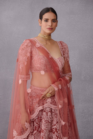 Torani-Grape Pink Gulbaag Hansini Lehenga Set-INDIASPOPUP.COM