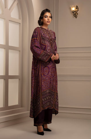 Rajdeep Ranawat-Purple Tunic With Pant-INDIASPOPUP.COM